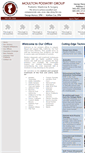 Mobile Screenshot of moultonpodiatry.com